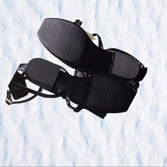 ZARA BLACK SANDALS FLASH - Picture 4 of 5